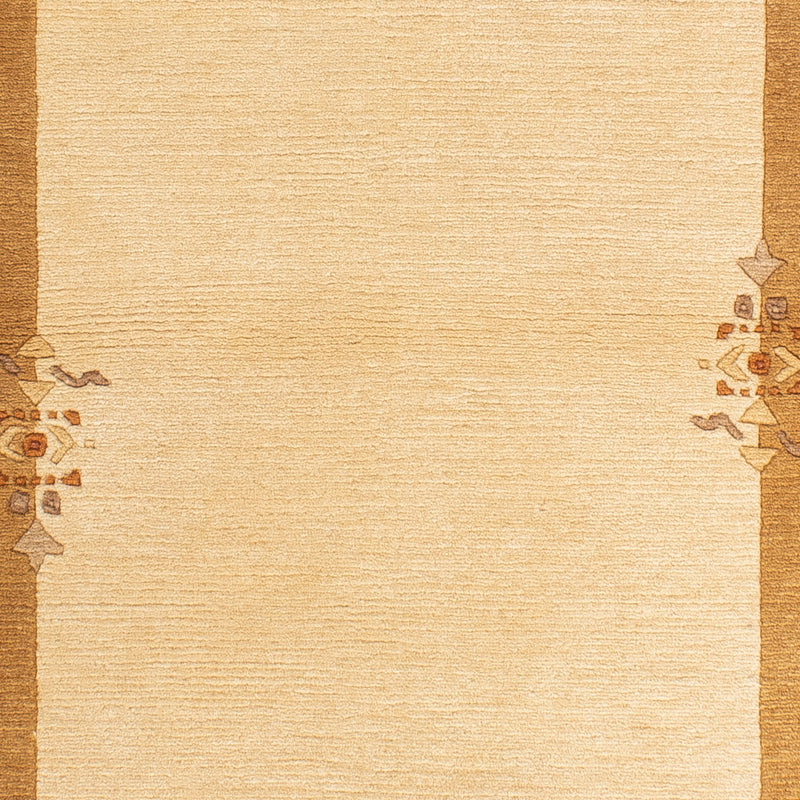 Tapis Népalais - Royal - 141 x 72 cm - beige