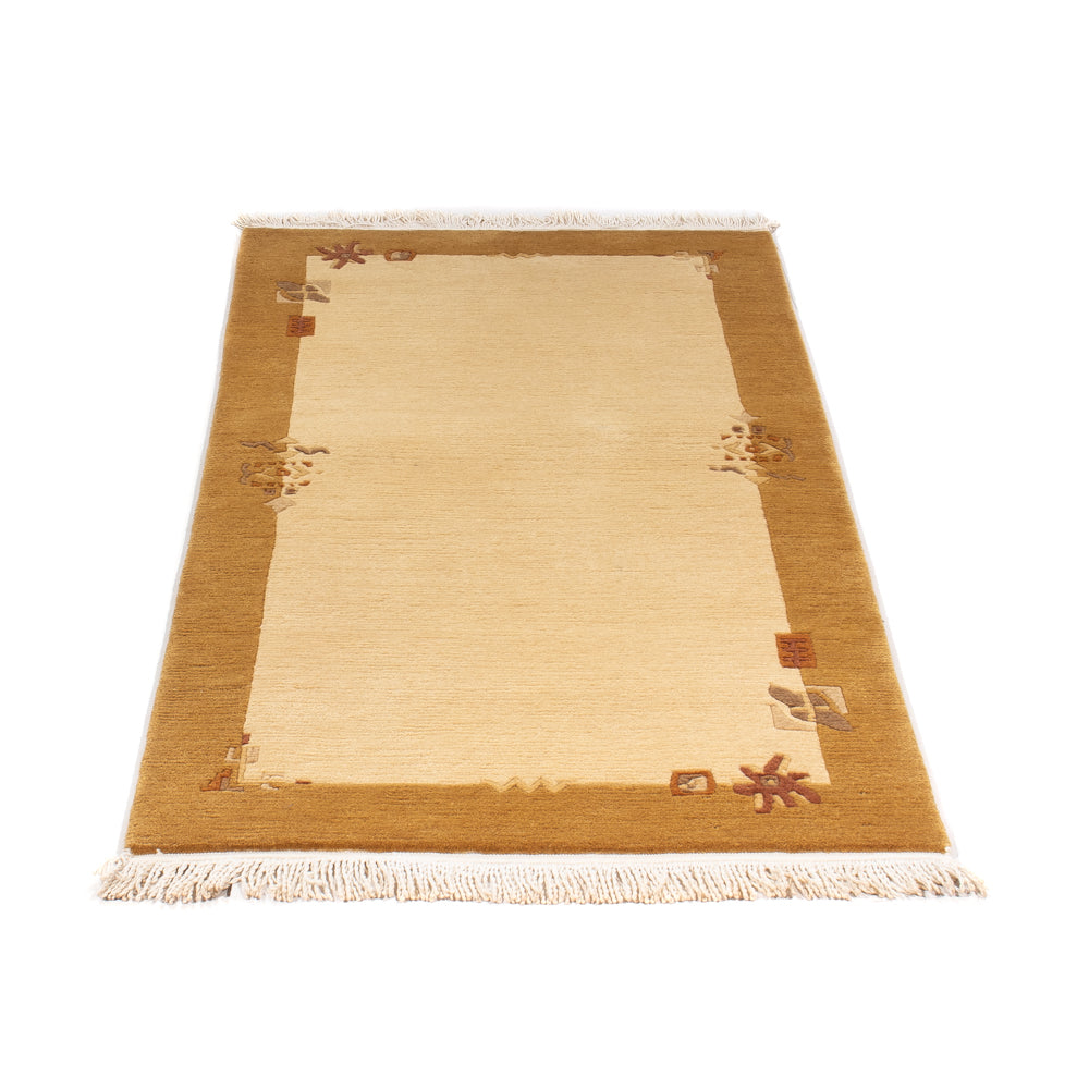 Tapis Népalais - Royal - 138 x 71 cm - beige