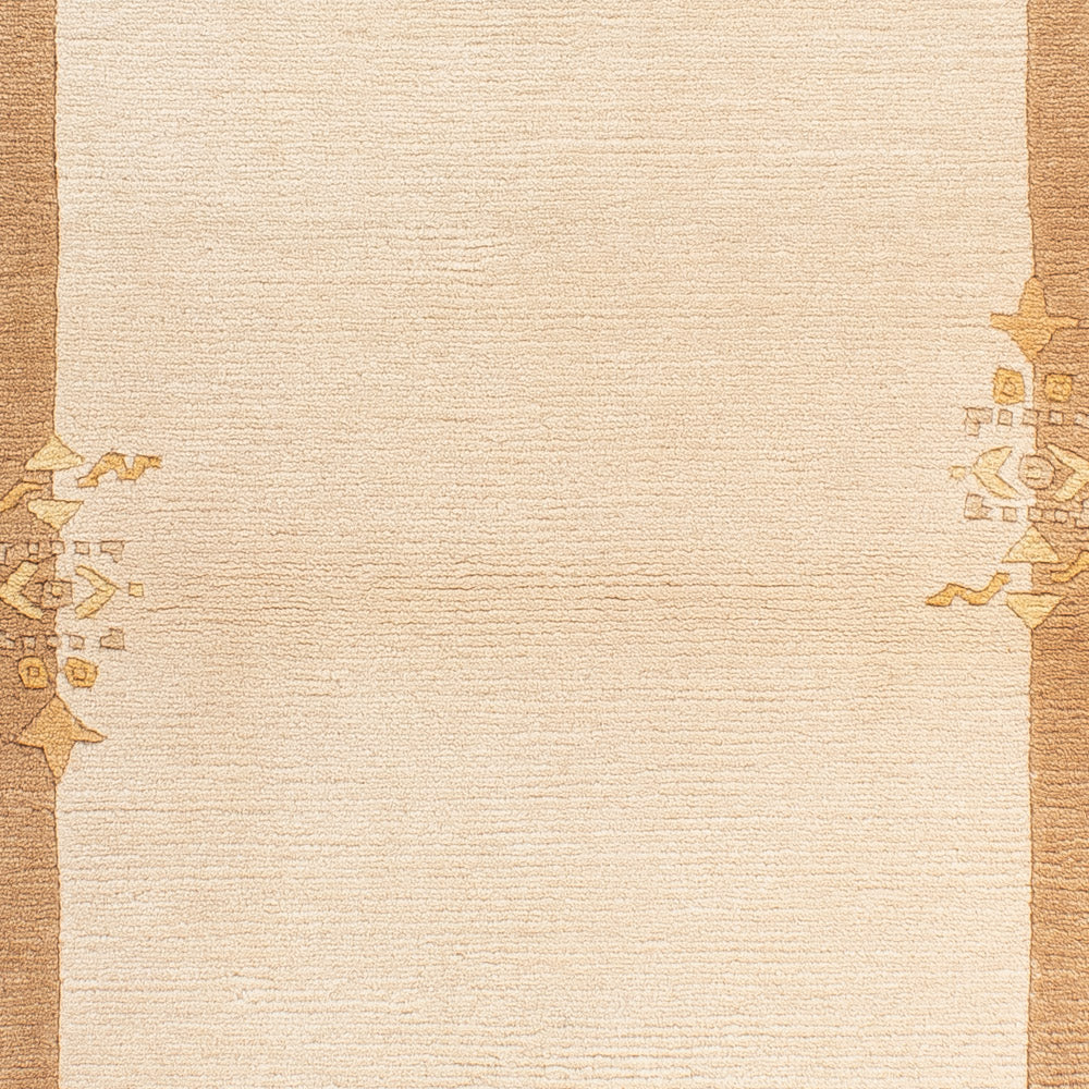 Tapis Népalais - Royal - 141 x 72 cm - beige