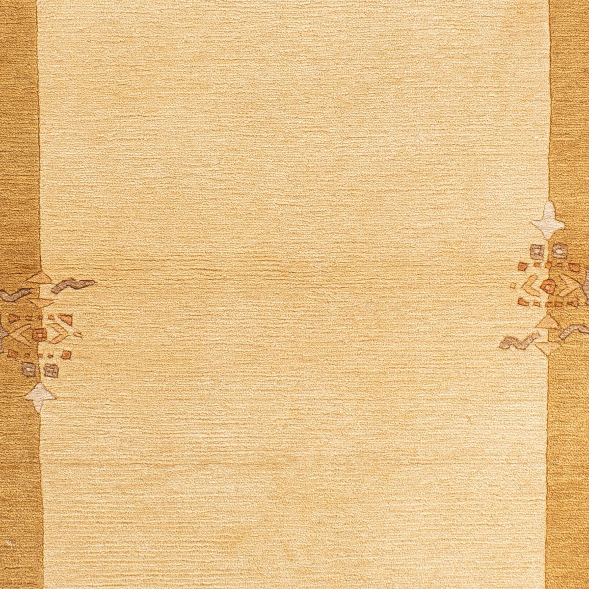 Tapis Népalais - Royal - 141 x 74 cm - beige
