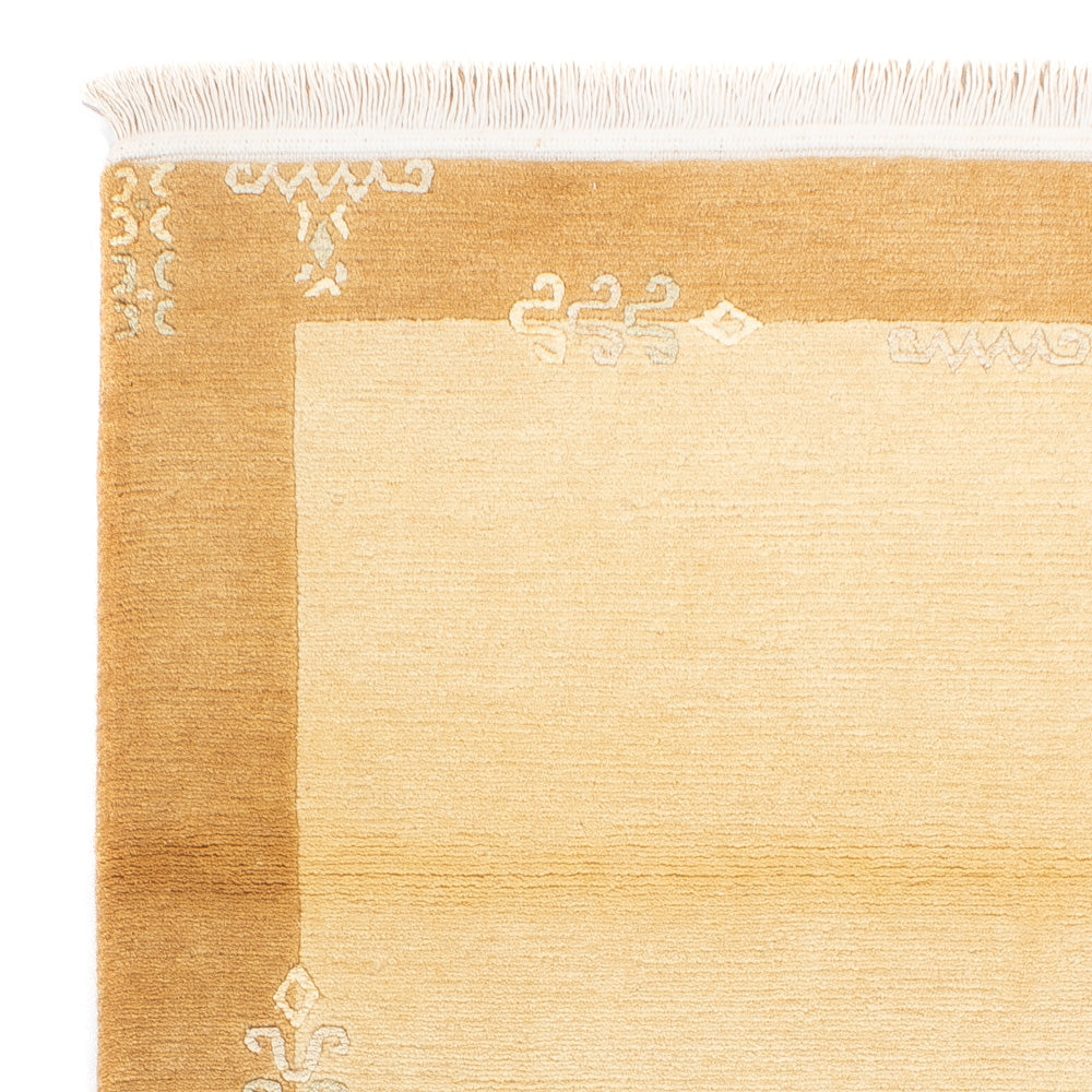 Tapis Népalais - Royal - 140 x 70 cm - beige