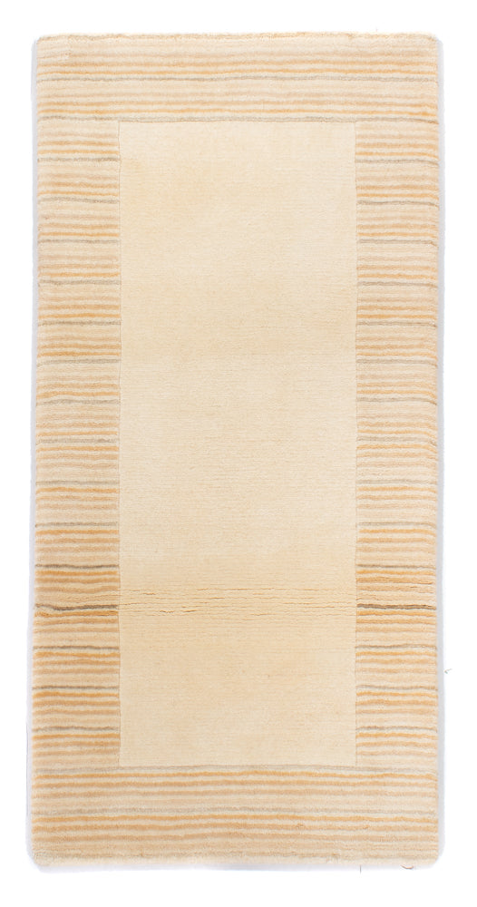 Tapis Népalais - Royal - 147 x 72 cm - beige
