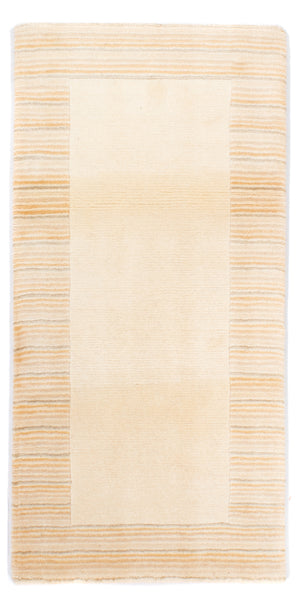 Tapis Népalais - Royal - 147 x 72 cm - beige