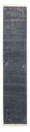 Tapis de couloir Tapis Népalais - 343 x 73 cm - bleu