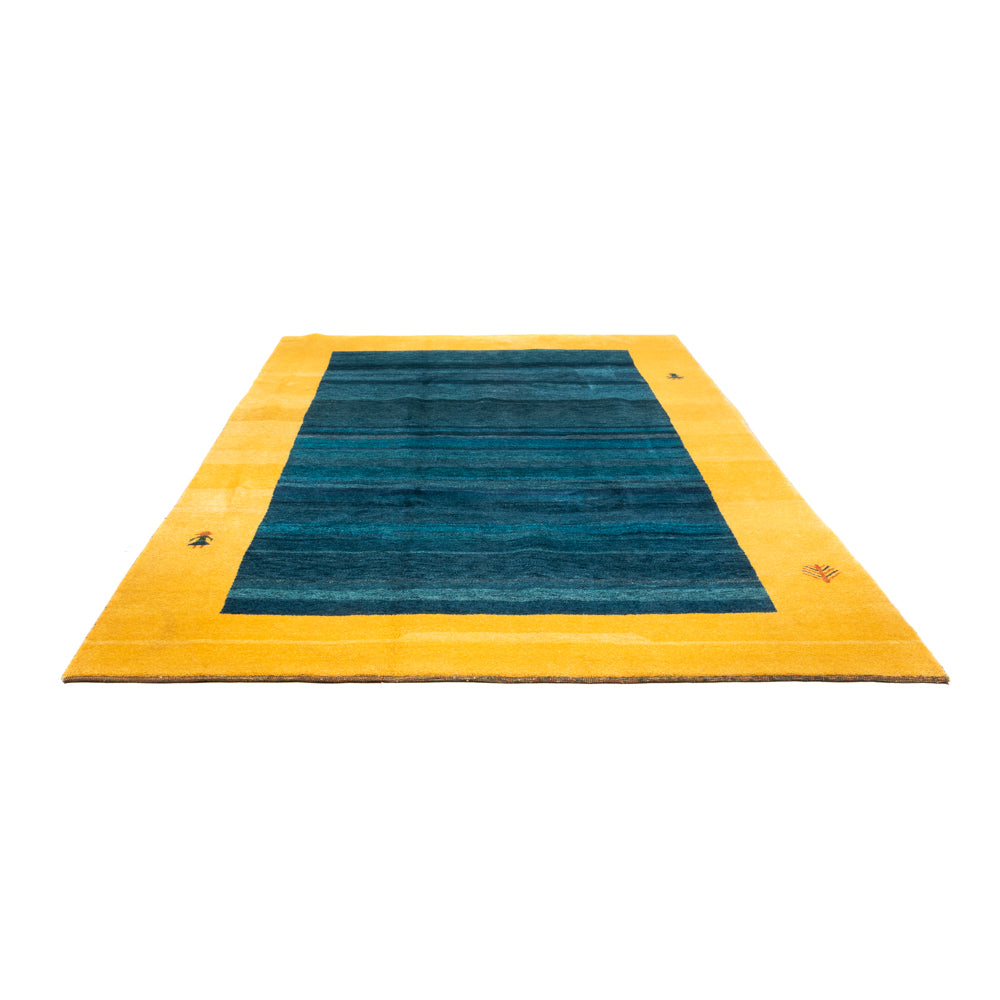 Tapis Gabbeh - Indus - 349 x 246 cm - bleu