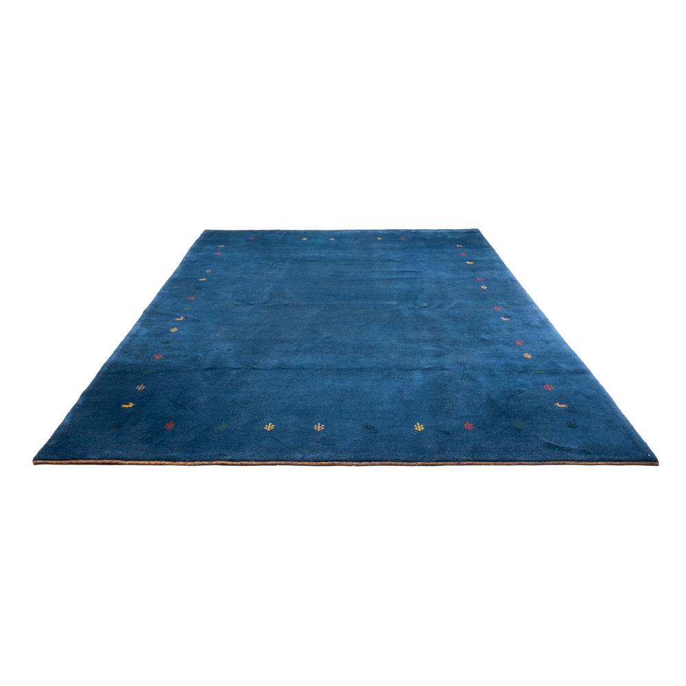 Tapis Gabbeh - Indus - 394 x 297 cm - bleu