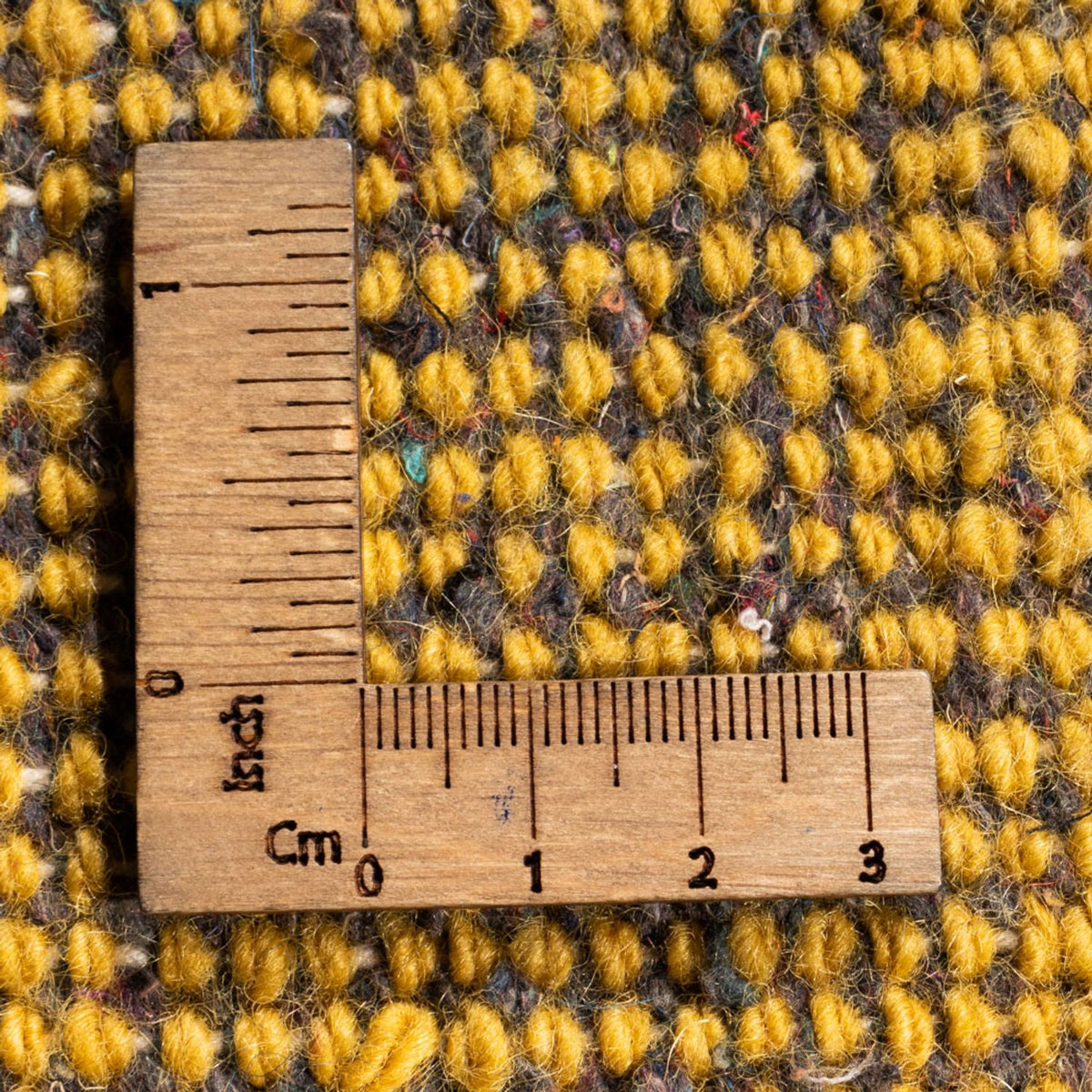 Tapis Gabbeh - Indus ronde  - 195 x 195 cm - bleu