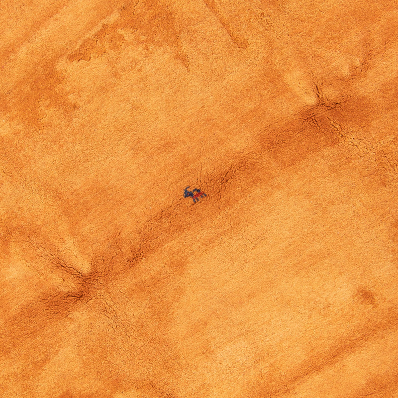 Tapis à poils longs ronde  - 200 x 200 cm - or