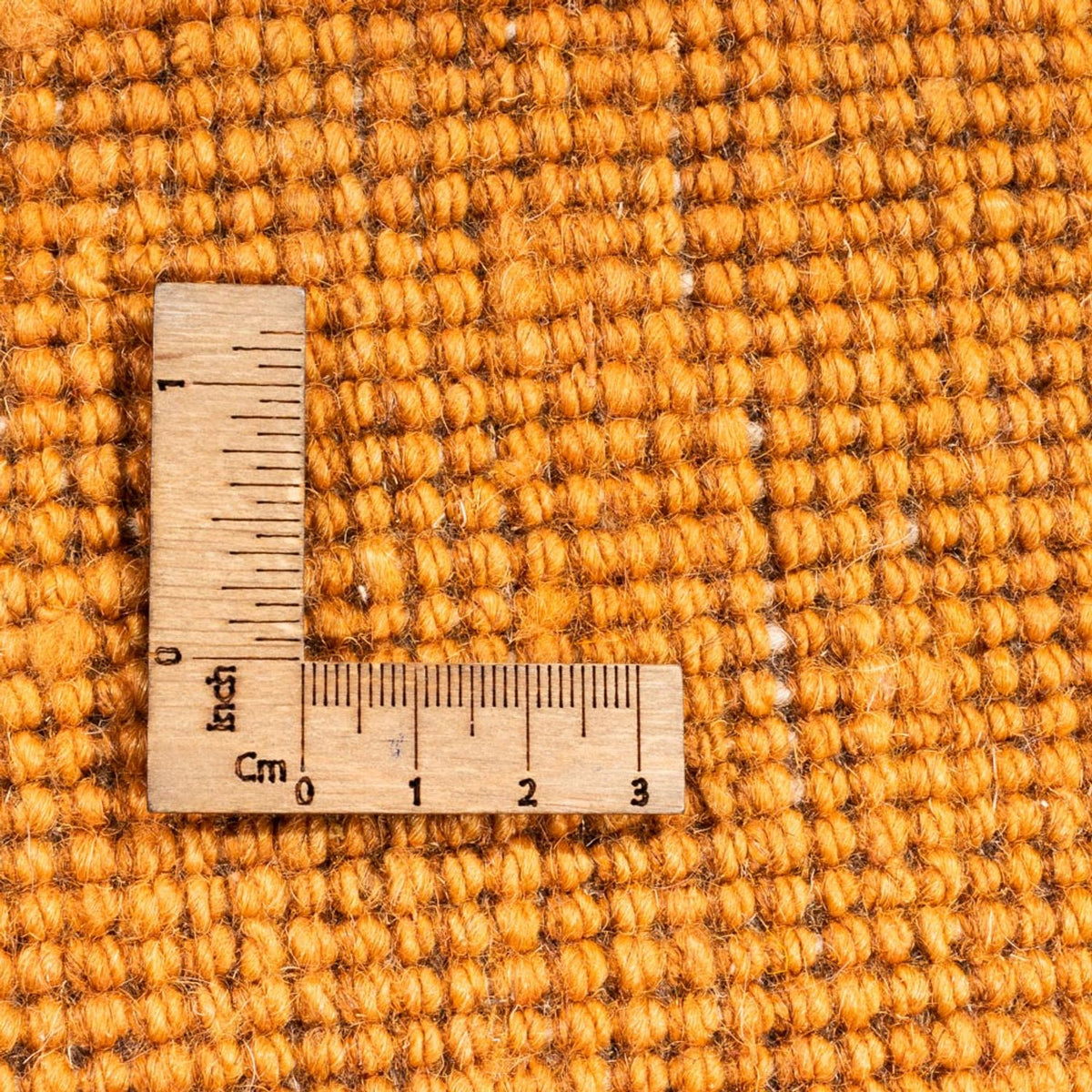 Tapis à poils longs ronde  - 200 x 200 cm - or