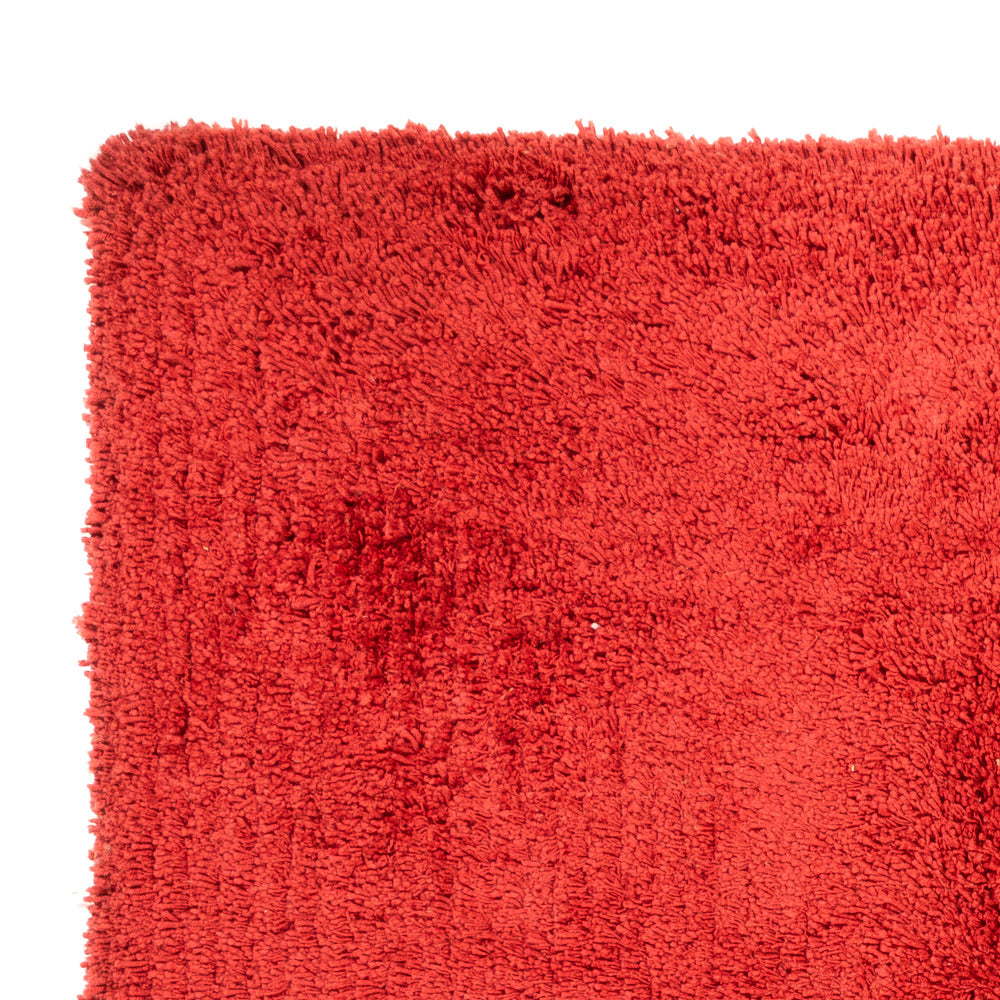 Tapis à poils longs - 240 x 170 cm - rouge