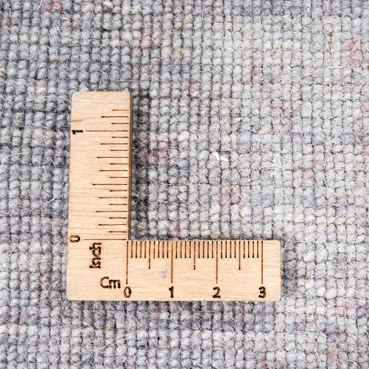 Tapis Gabbeh - Loribaft Softy carré  - 250 x 250 cm - gris