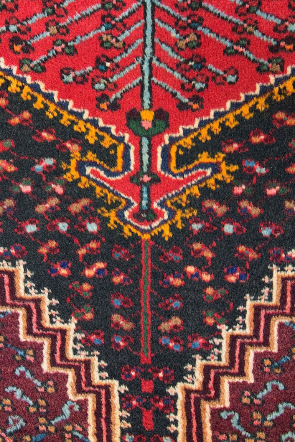 Tapis persan - Nomadic - 160 x 94 cm - bleu