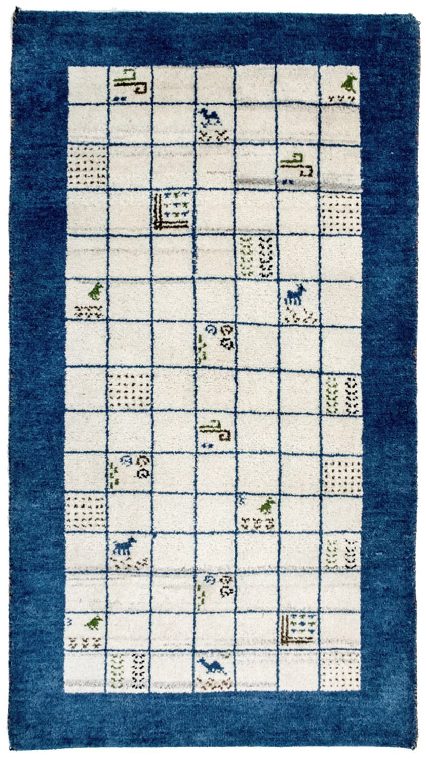 Tapis Gabbeh - Indus - 162 x 92 cm - beige