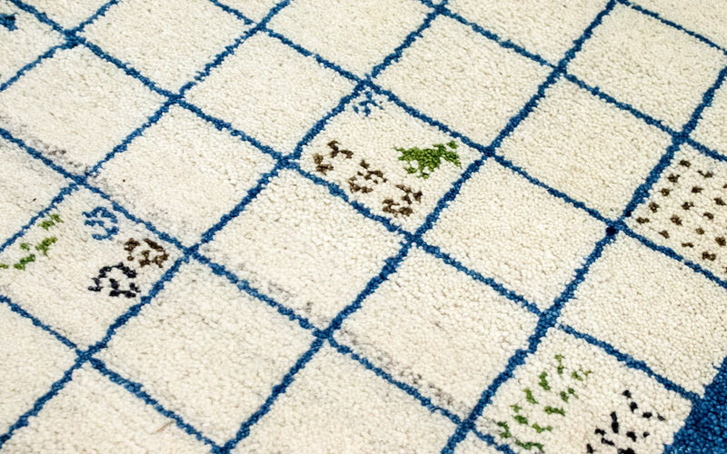 Tapis Gabbeh - Indus - 162 x 92 cm - beige