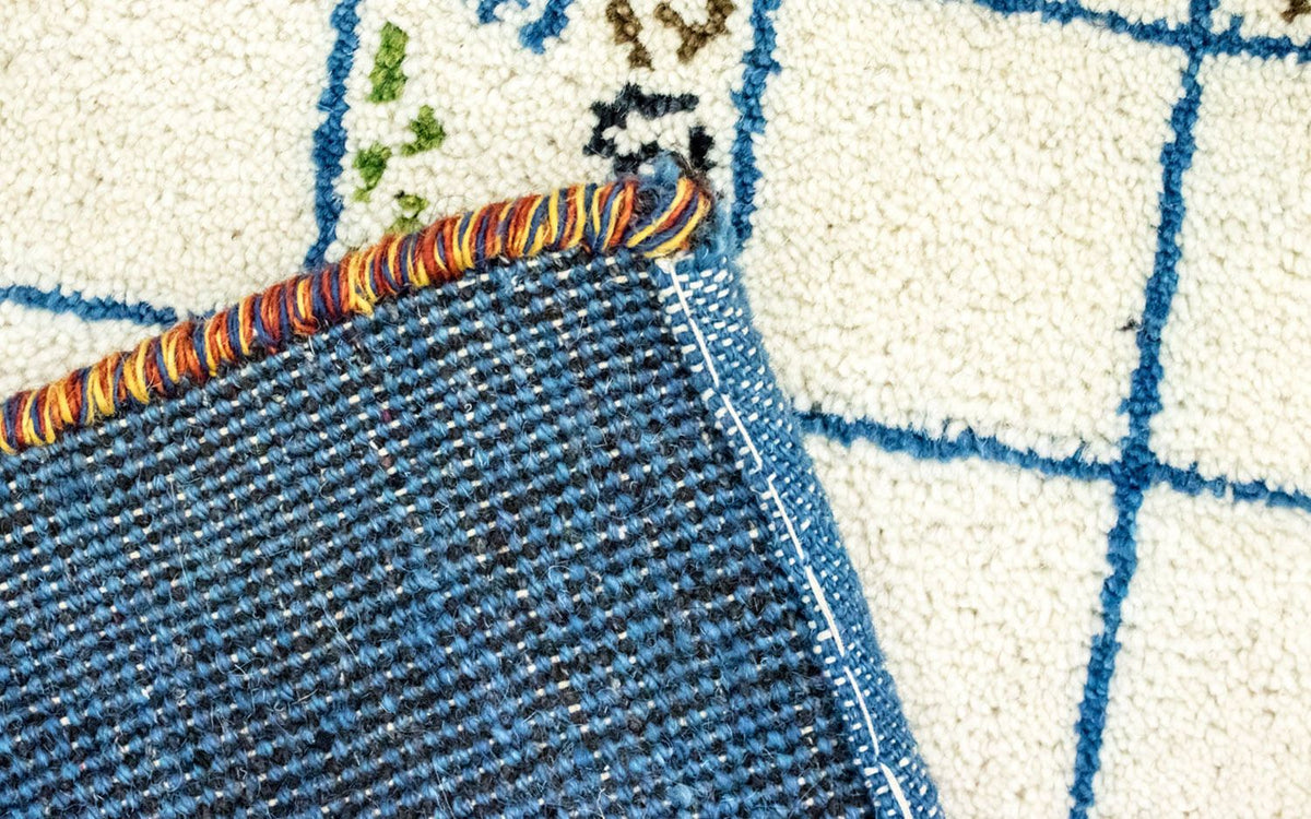 Tapis Gabbeh - Indus - 162 x 92 cm - beige