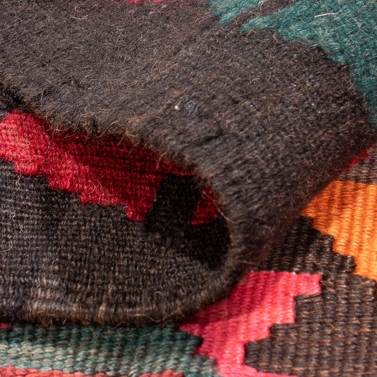 Tapis de couloir Tapis Kelim - Vieux - 430 x 210 cm - rouge