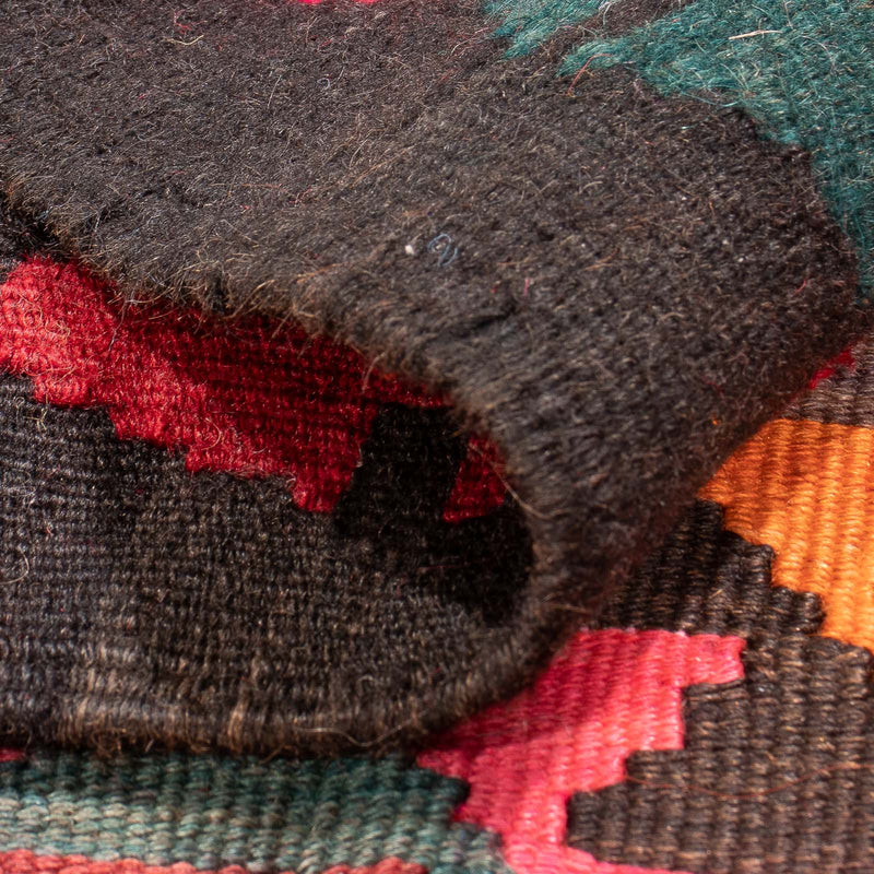 Tapis de couloir Tapis Kelim - Vieux - 430 x 210 cm - rouge