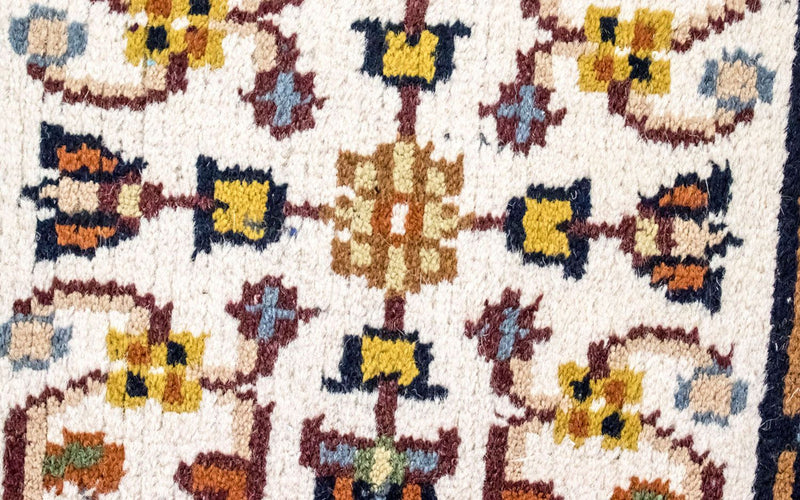 Tapis oriental - 90 x 60 cm - beige