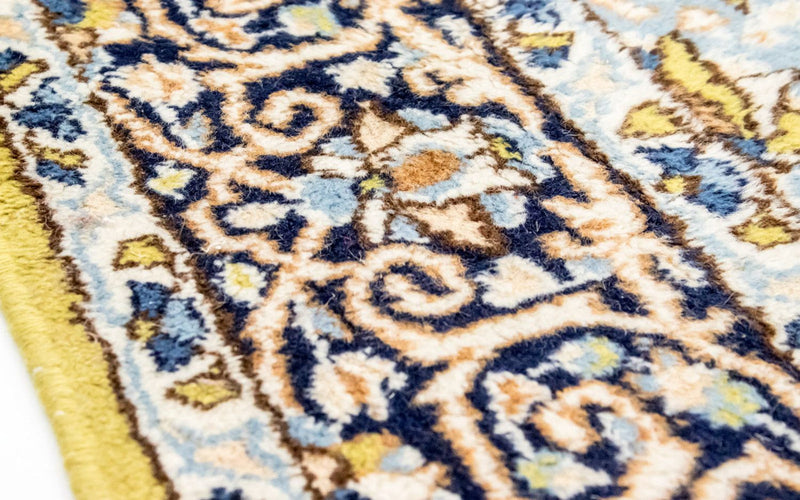 Tapis persan - Nain - Royal - 259 x 151 cm - vert clair