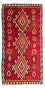 Tapis Kelim - Vieux - 305 x 160 cm - multicolore