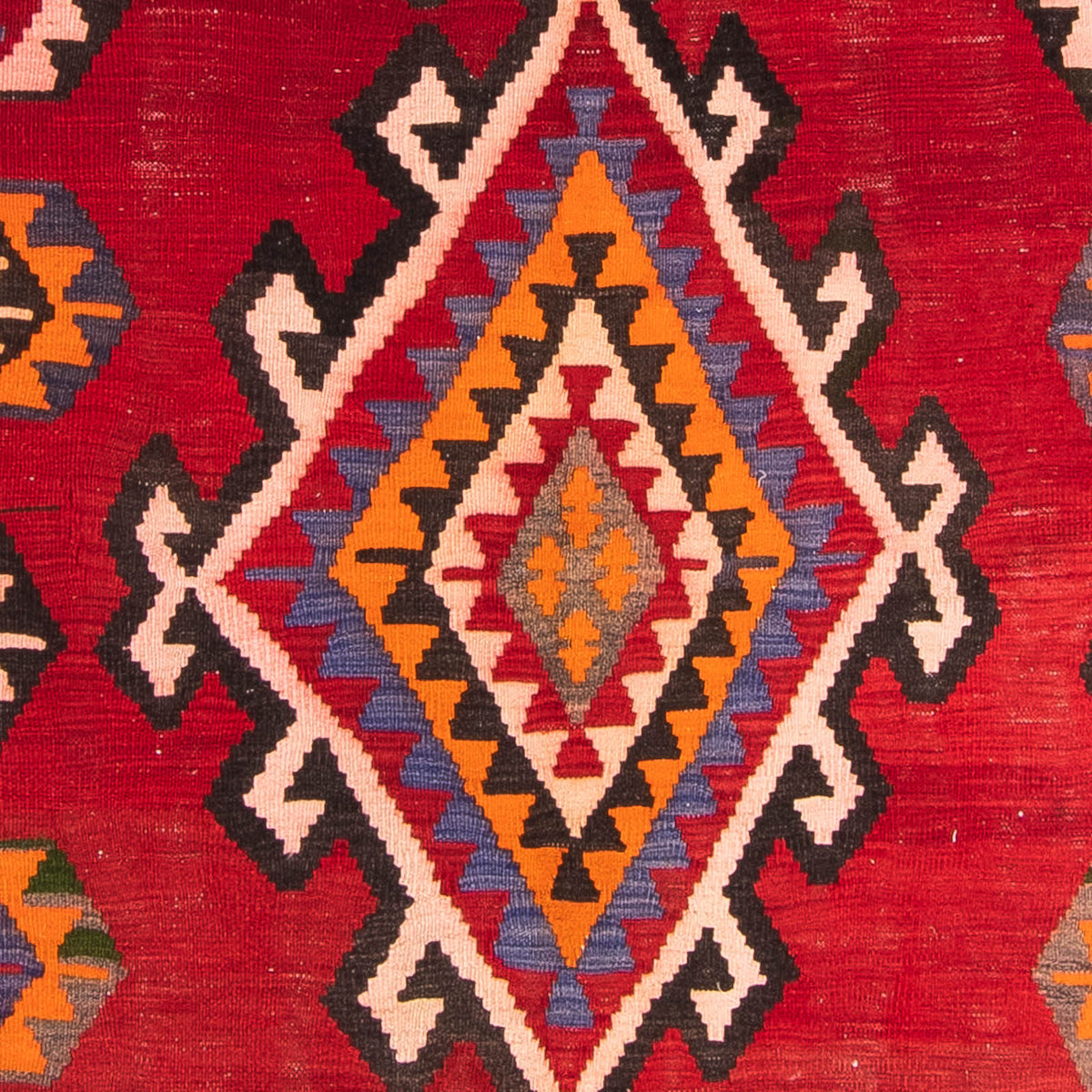 Tapis Kelim - Vieux - 305 x 160 cm - multicolore