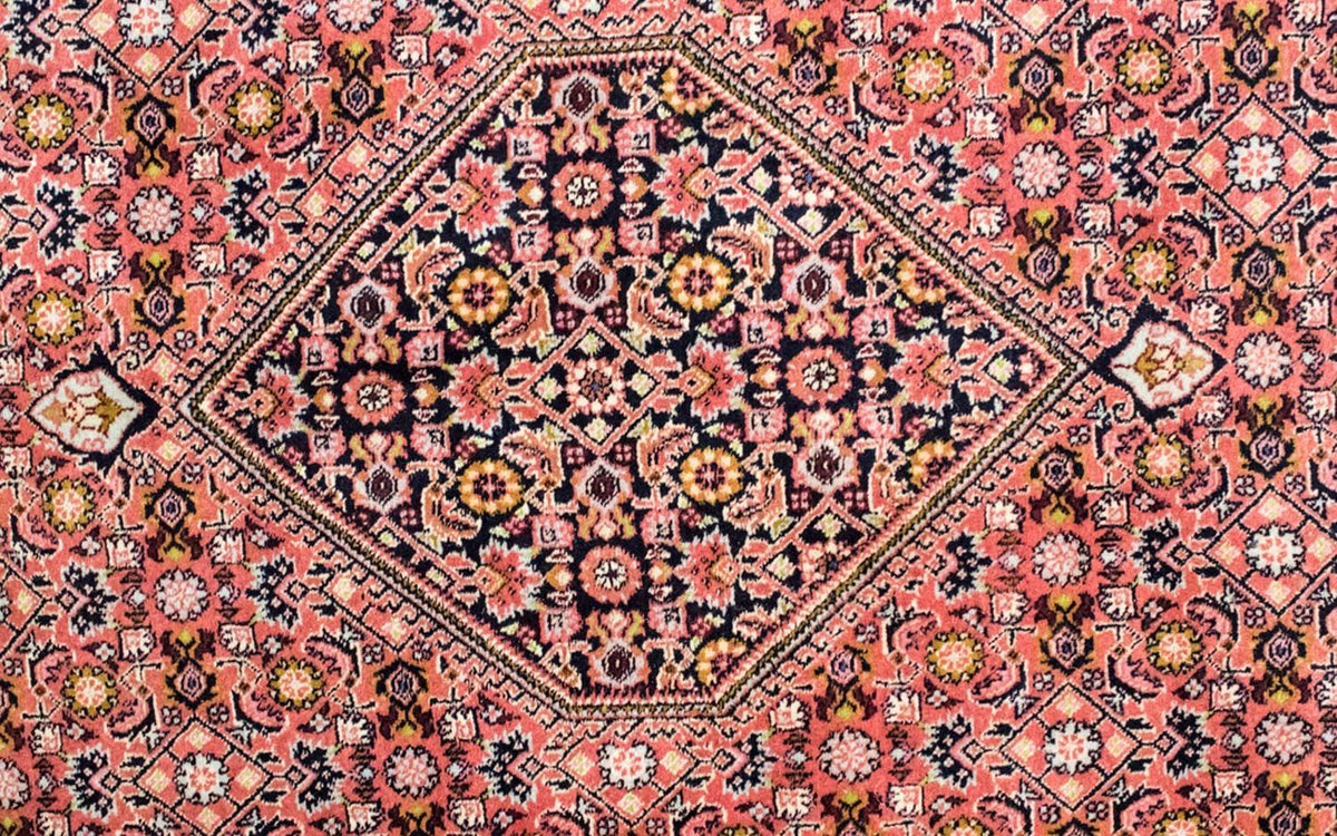 Tapis persan - Bidjar - 255 x 170 cm - rouge clair