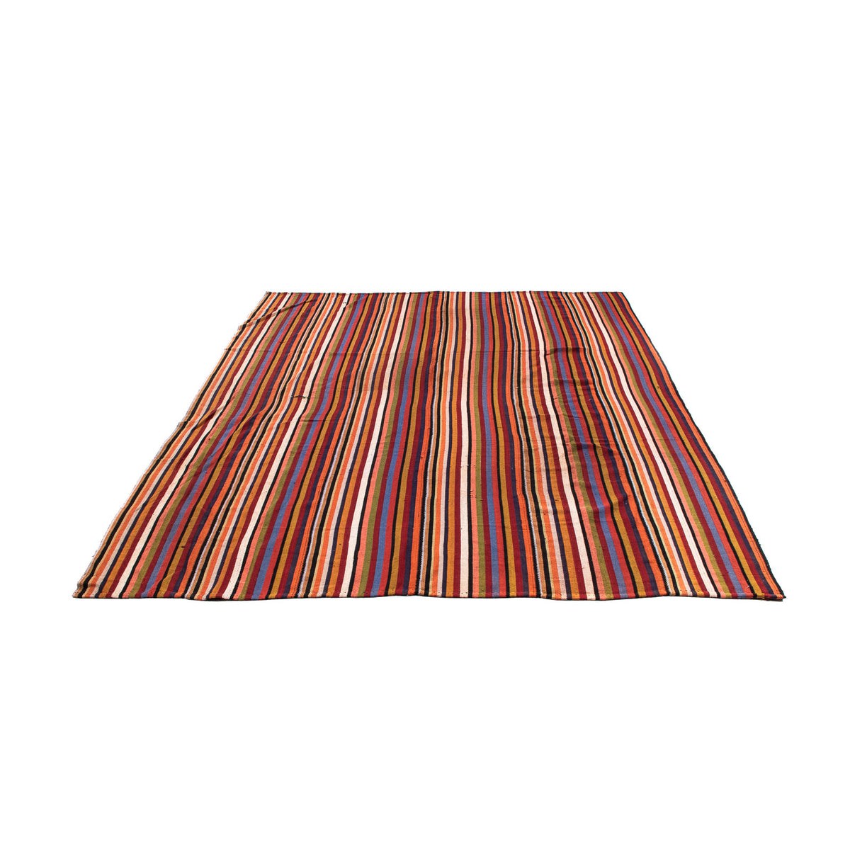 Tapis Kelim - Vieux - 260 x 215 cm - multicolore