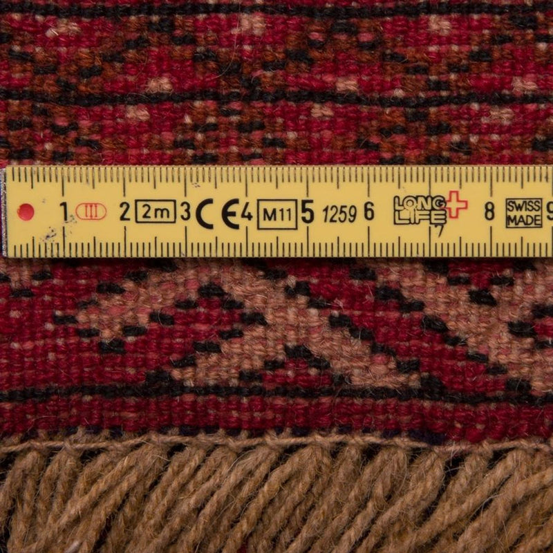 Tapis Turkaman - 135 x 103 cm - bleu foncé