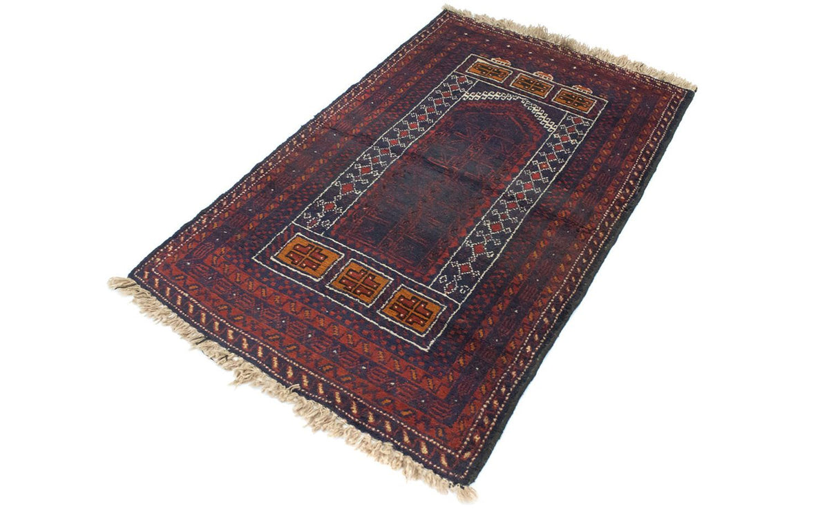 Tapis Belutsch - 139 x 84 cm - multicolore