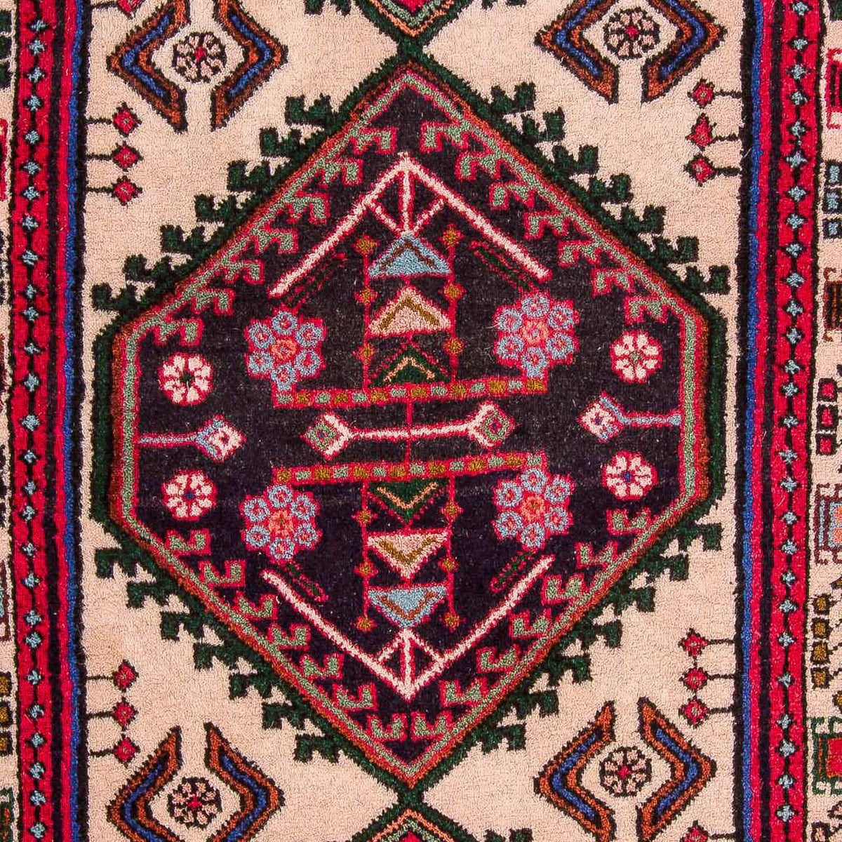 Tapis de couloir Tapis persan - Nomadic - 290 x 70 cm - beige