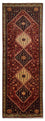 Tapis de couloir Tapis persan - Nomadic - 278 x 92 cm - rouge