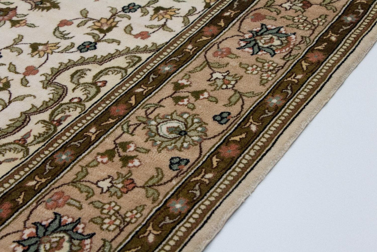 Tapis en soie - Soie chinoise - 152 x 91 cm - beige