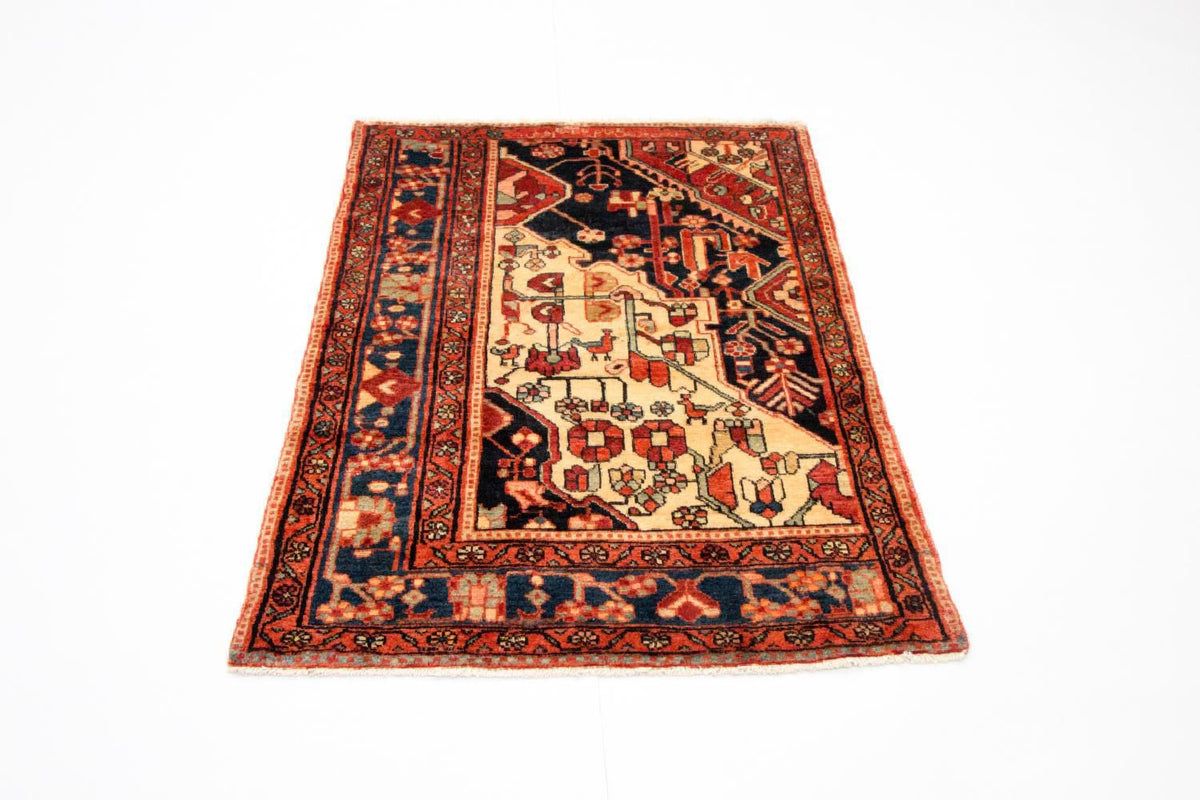 Tapis persan - Nomadic - 127 x 90 cm - multicolore