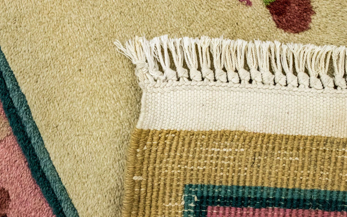 Tapis chinois - 140 x 70 cm - beige