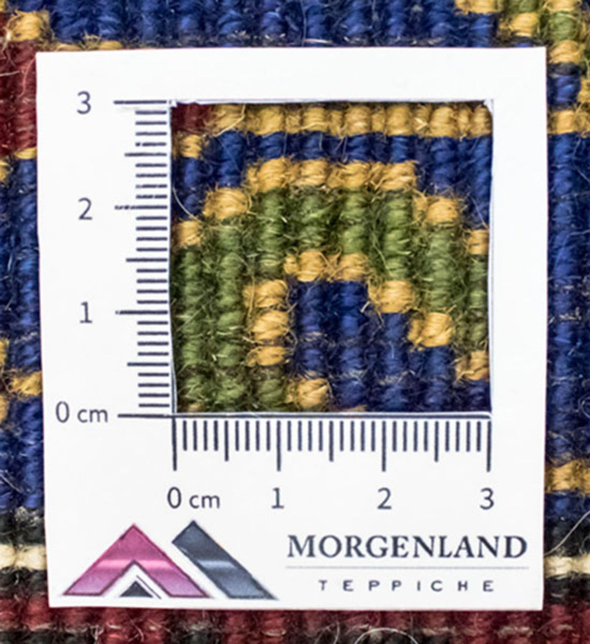 Tapis oriental - 97 x 56 cm - bleu