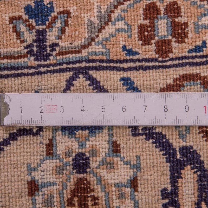 Tapis persan - Nain - Royal - 204 x 130 cm - bleu foncé