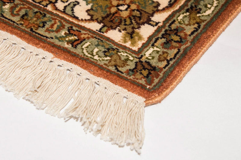 Tapis en soie - Soie du Cachemire - 157 x 90 cm - beige