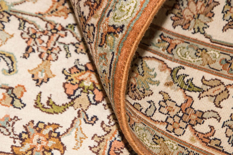 Tapis en soie - Soie du Cachemire - 157 x 90 cm - beige