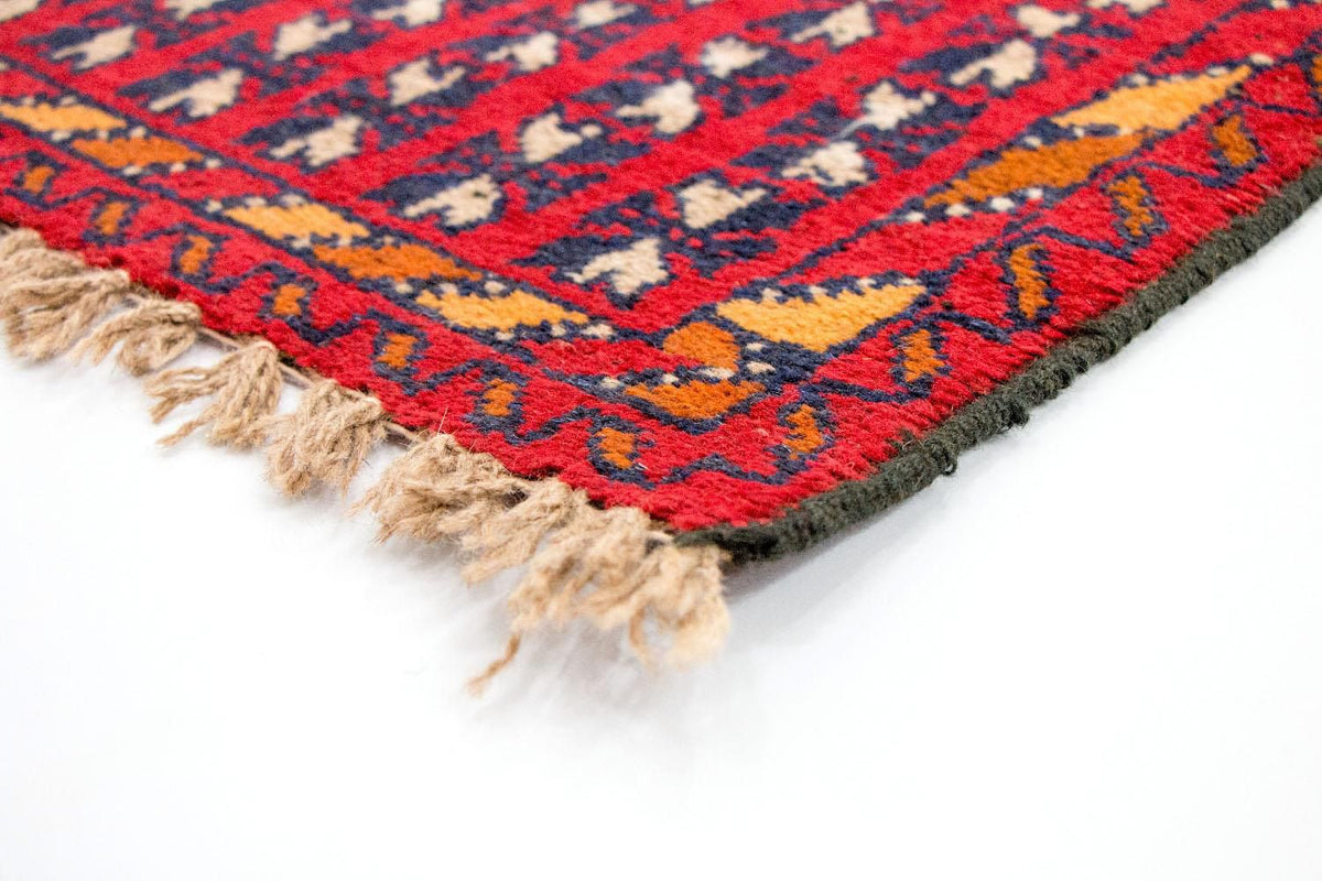 Tapis Belutsch - 126 x 73 cm - rouge