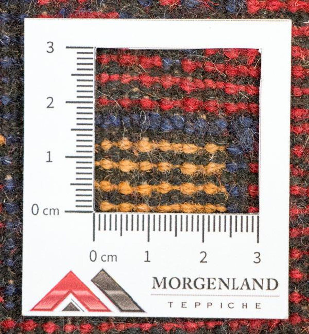 Tapis Belutsch - 126 x 73 cm - rouge