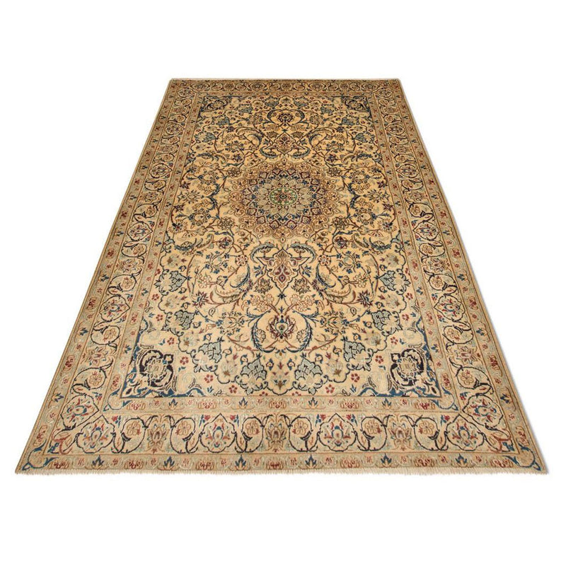 Tapis persan - Nain - Royal - 215 x 132 cm - beige