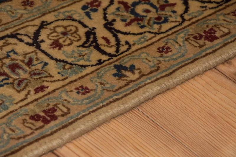 Tapis persan - Nain - Royal - 215 x 132 cm - beige