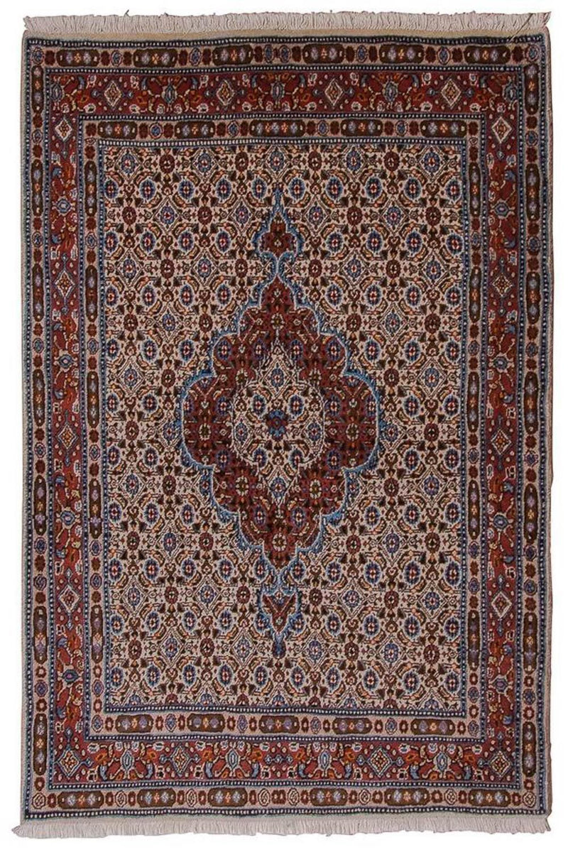 Tapis persan - Classique - 141 x 94 cm - beige