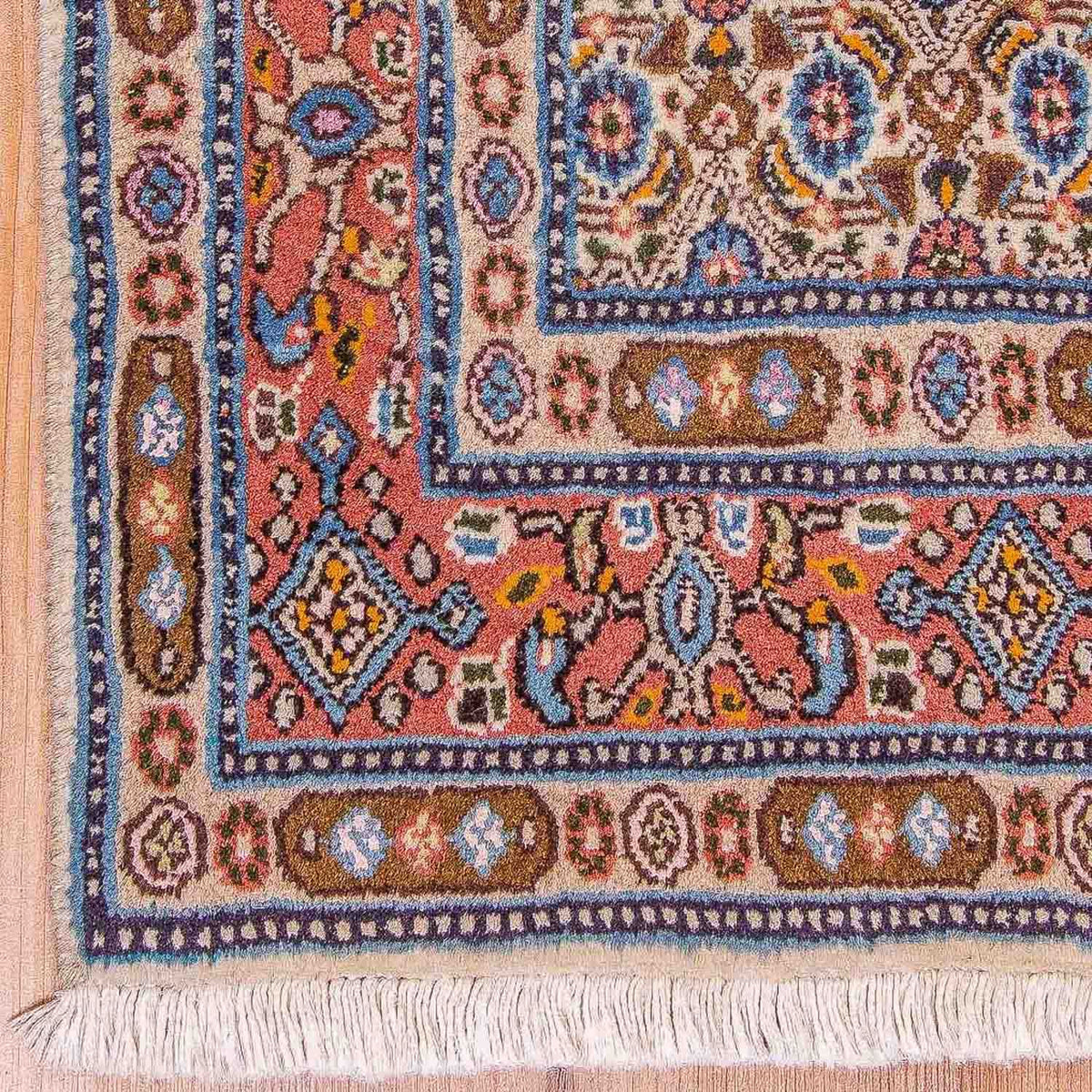 Tapis persan - Classique - 141 x 94 cm - beige