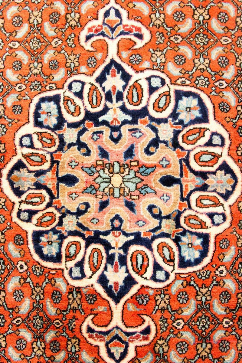 Tapis persan - Bidjar - 165 x 120 cm - orange