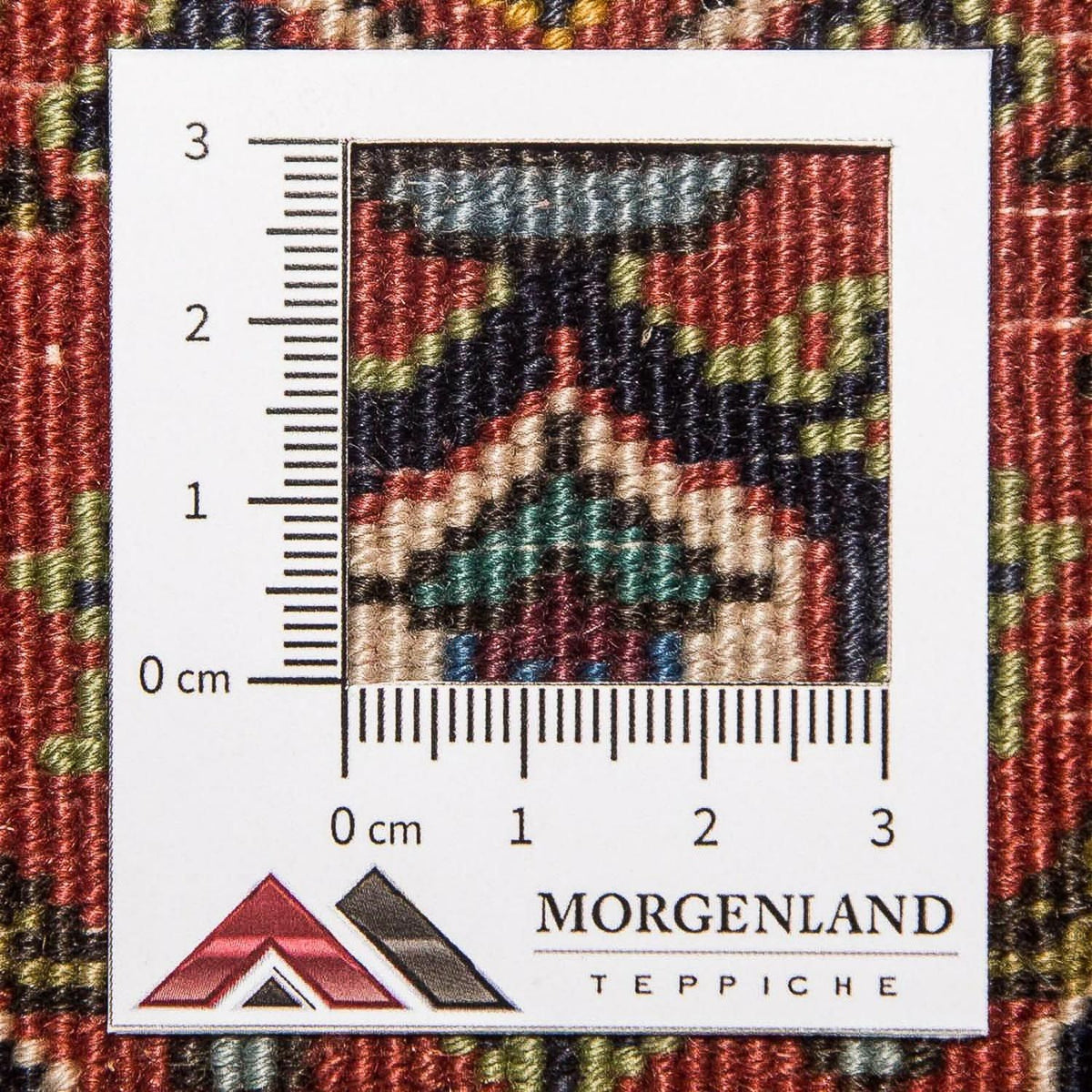 Tapis de couloir Tapis persan - Bidjar - 214 x 77 cm - marron