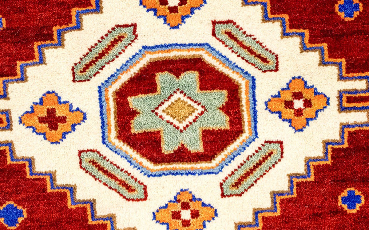 Tapis oriental - 241 x 168 cm - rouge