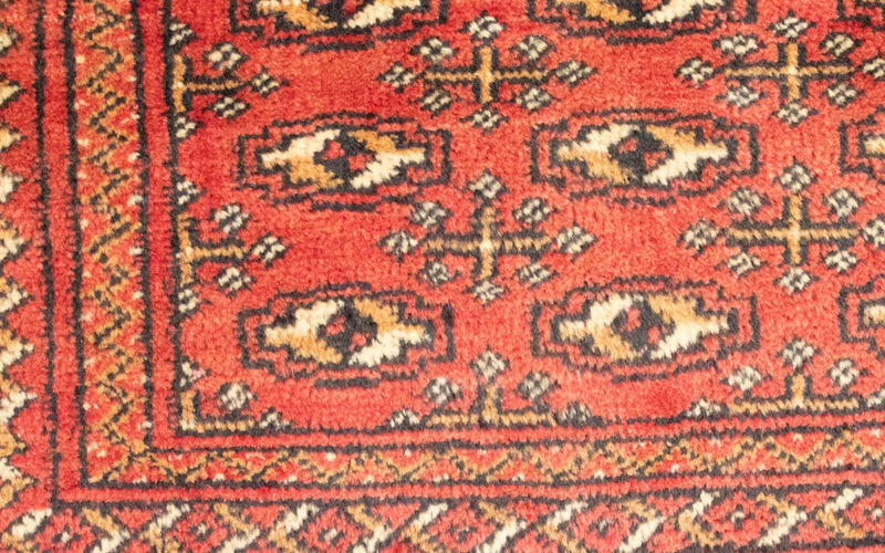Tapis de couloir Tapis Turkaman - 100 x 50 cm - rouge