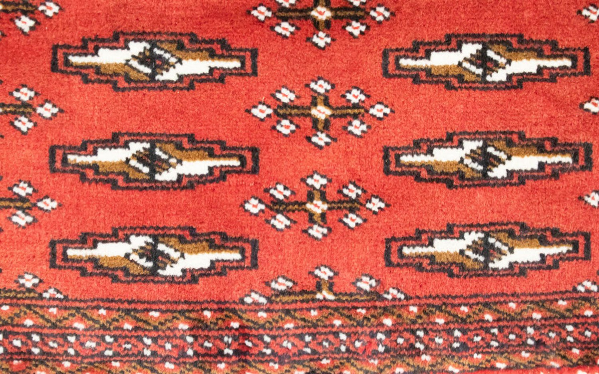 Tapis de couloir Tapis Turkaman - 100 x 50 cm - rouge