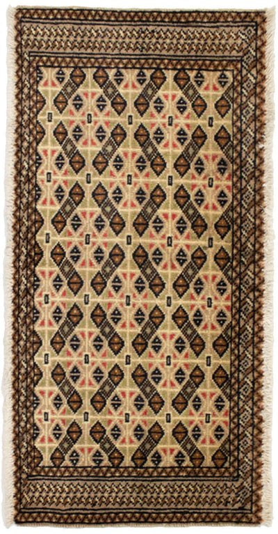 Tapis Turkaman 50x100cm - Tapis persan